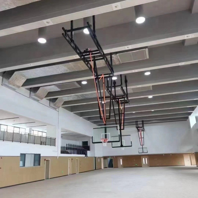 阿拉尔市社区健身器材升降篮球架 - 方案